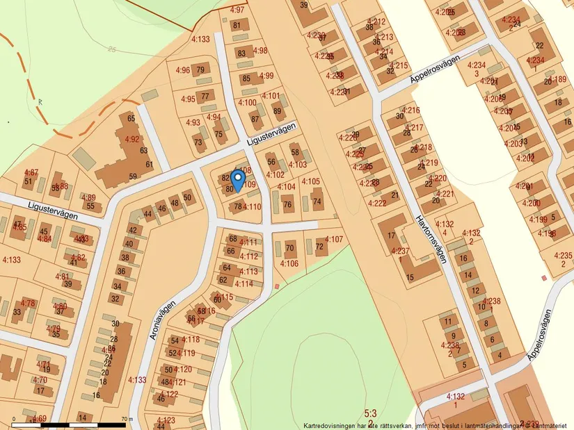 Villa, Radhus, Aroniavägen 80, Kungsbacka - Tölö  Ängar, Kungsbacka