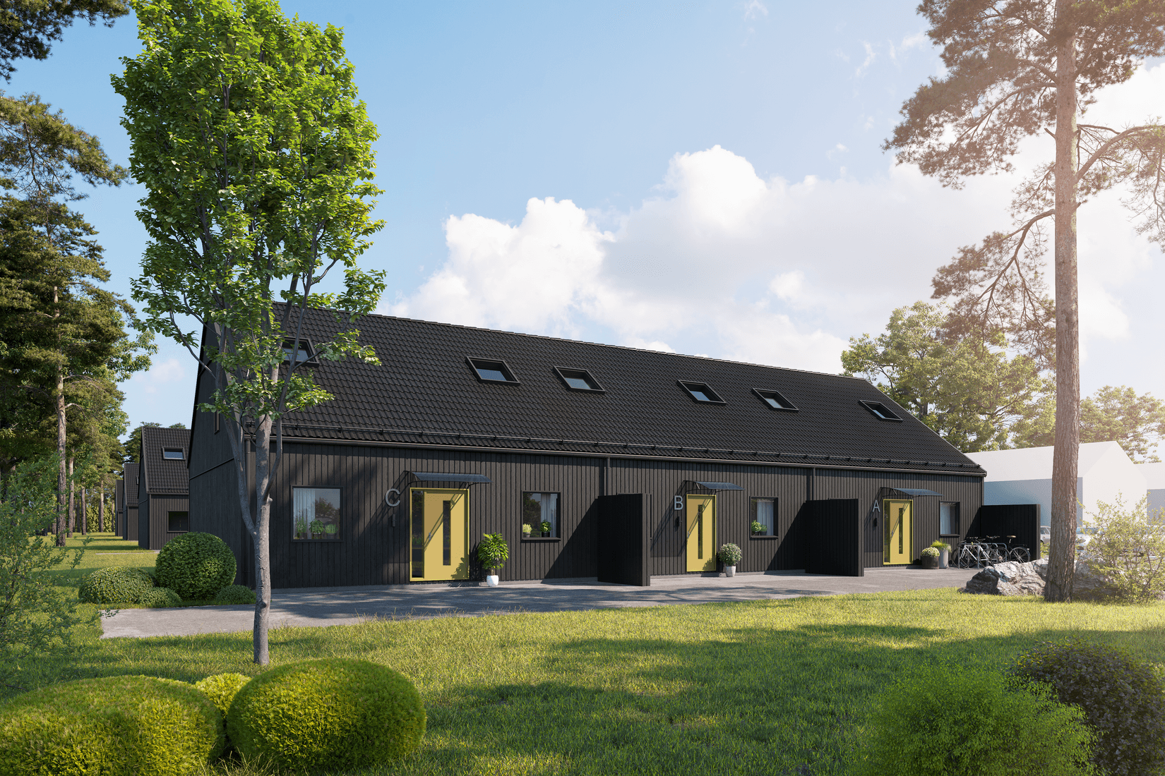 Radhus, Fönsterlavsvägen 7B, Järvstagläntan, Gävle