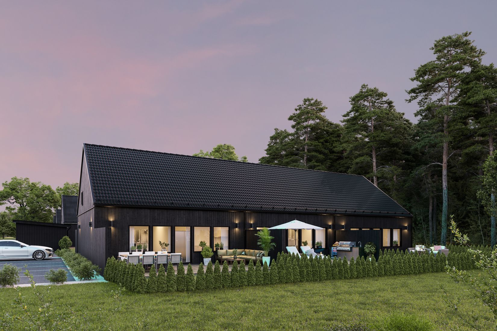 Radhus, Fönsterlavsvägen 5B, Järvstagläntan, Gävle