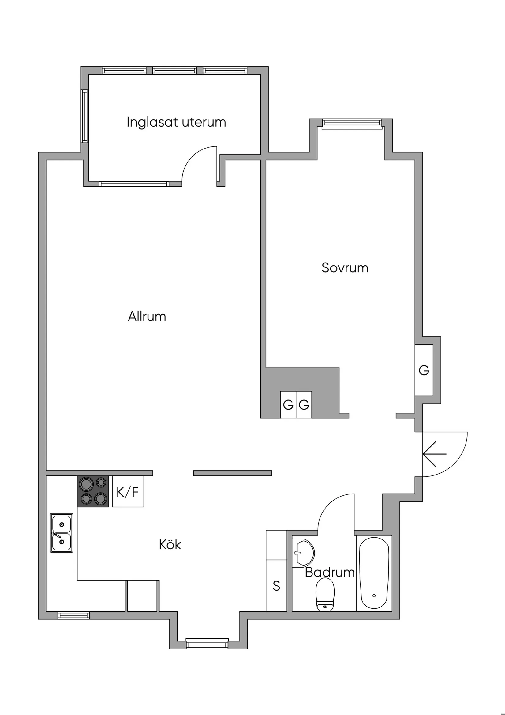 Bostadsrätt, Kvarngatan 4, Höganäs