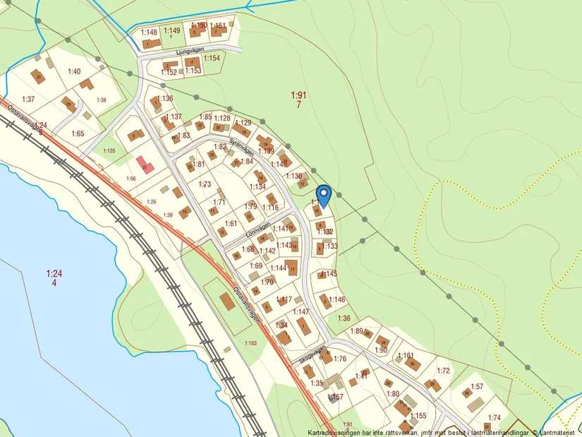 Villa, Syrenvägen 10, Östavall, Ånge