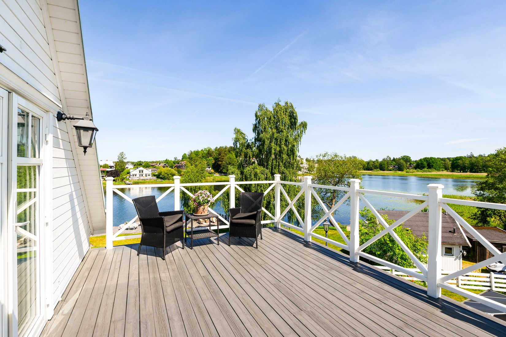 Villa, Östra Strandvägen 23 och 23b, Vendelsö Gård, Haninge