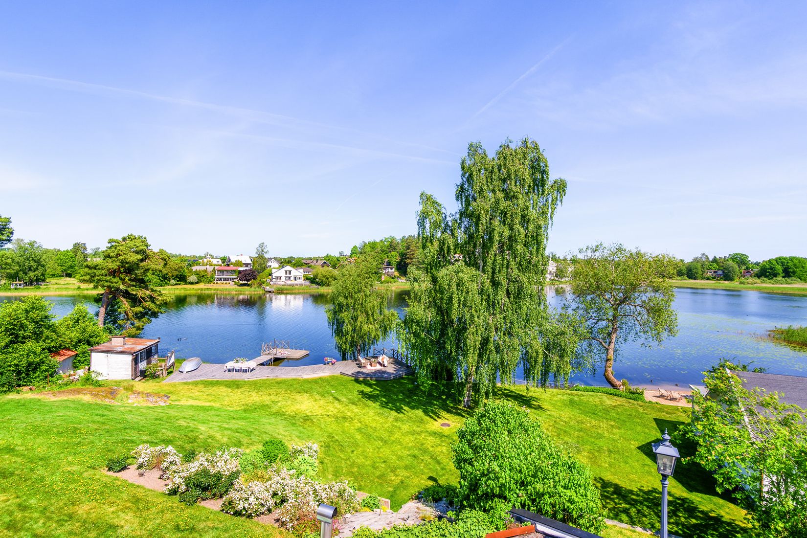 Villa, Östra Strandvägen 23 och 23b, Vendelsö Gård, Haninge
