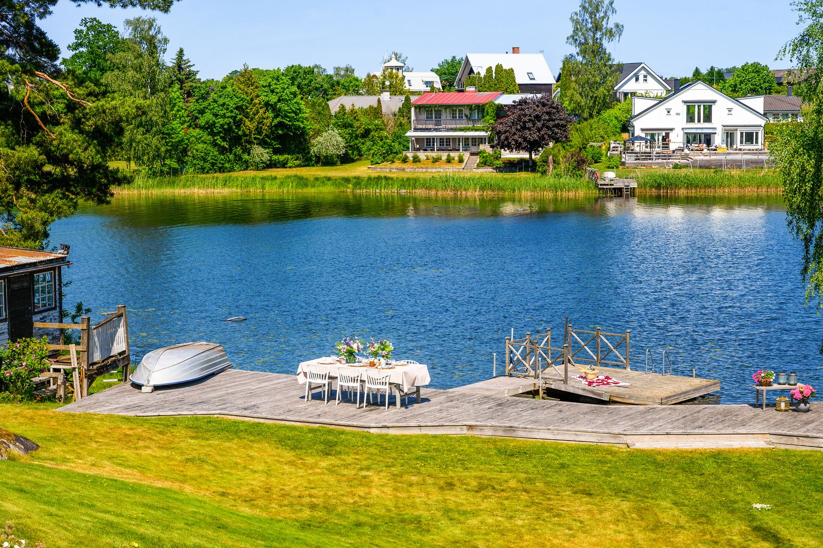 Villa, Östra Strandvägen 23 och 23b, Vendelsö Gård, Haninge