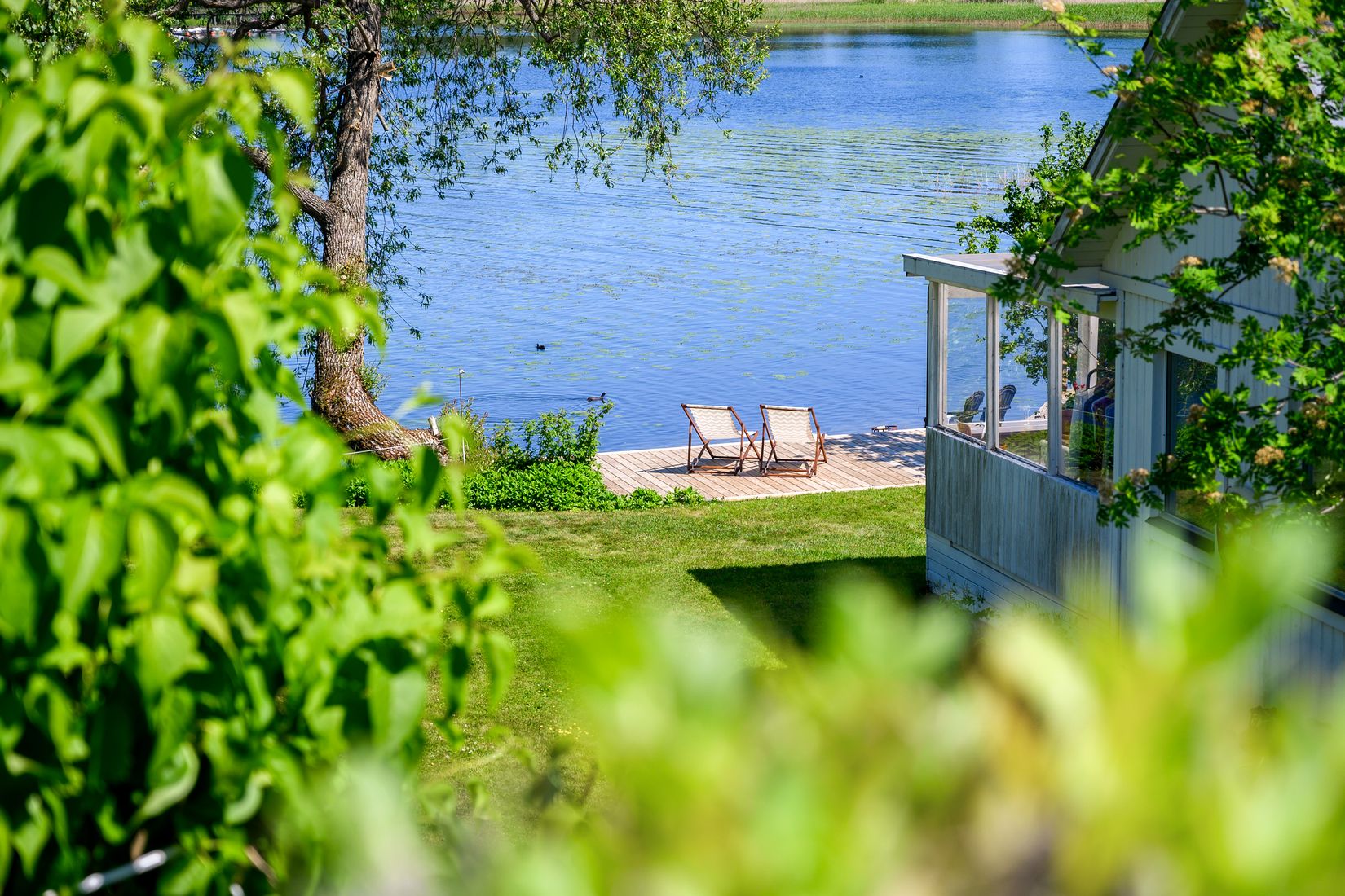 Villa, Östra Strandvägen 23 och 23b, Vendelsö Gård, Haninge