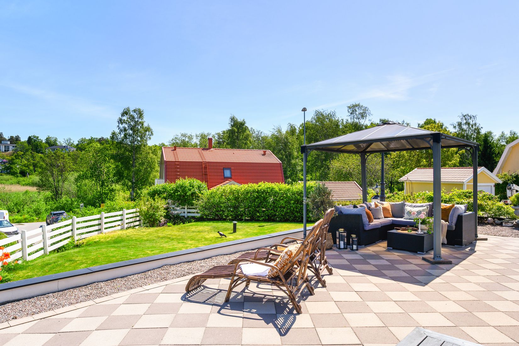 Villa, Östra Strandvägen 23 och 23b, Vendelsö Gård, Haninge