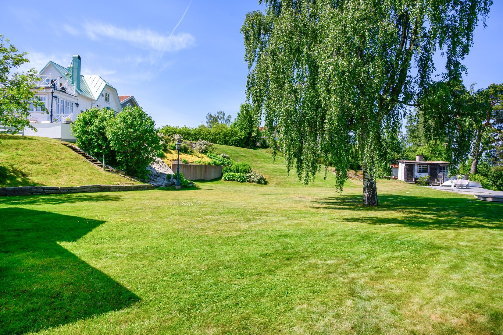 Villa, Östra Strandvägen 23 och 23b, Vendelsö Gård, Haninge