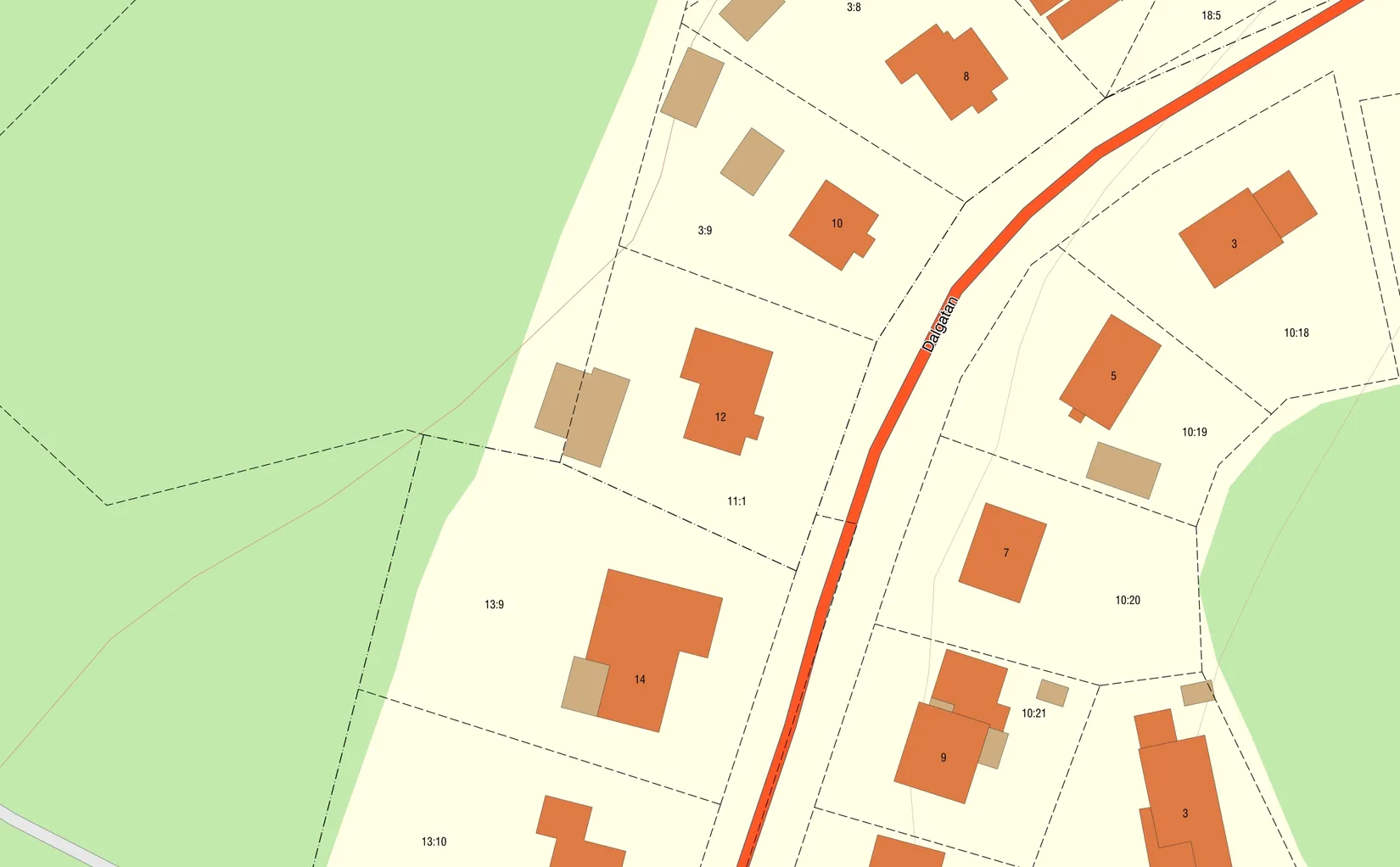 Villa, Dalgatan 12, Finnerödja, Laxå