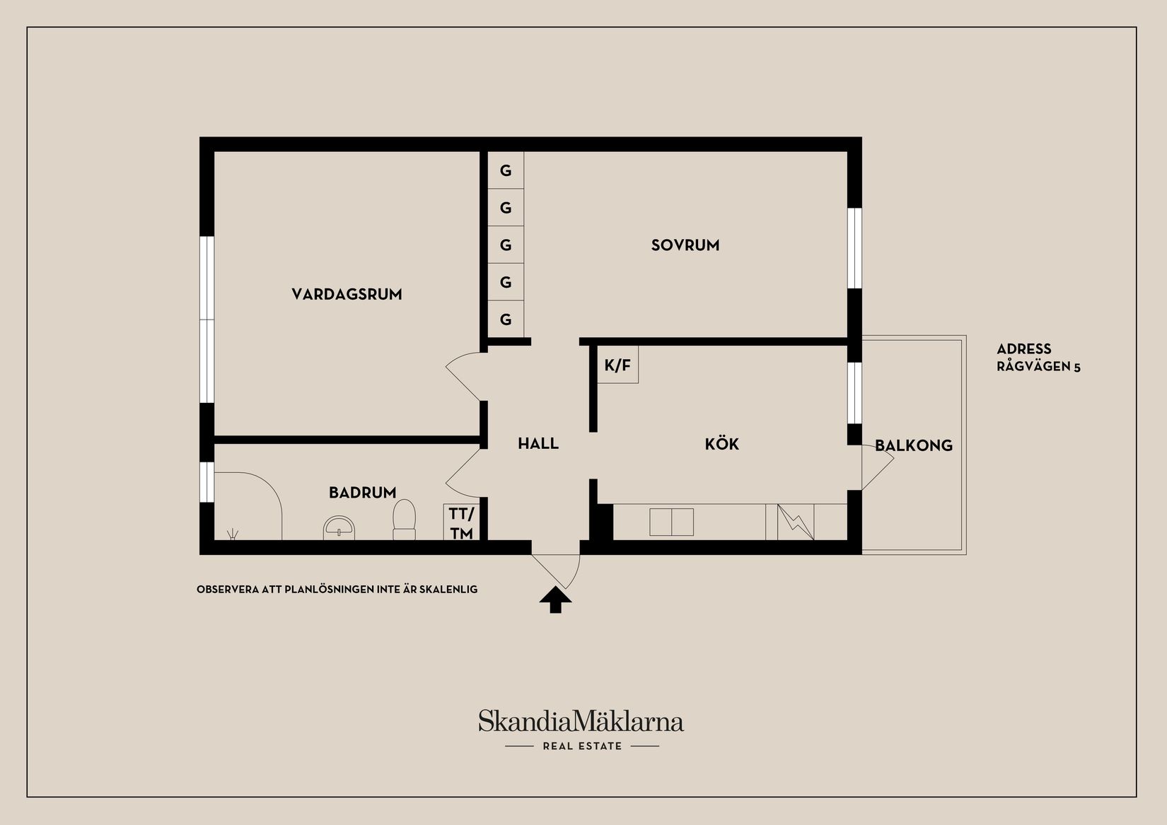 Bostadsrätt, Rågvägen 5, Norsborg, Botkyrka