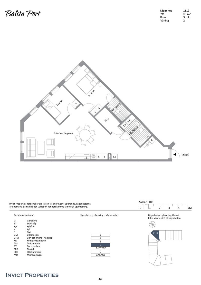 Bostadsrätt, Stockholmsvägen 131, Bålsta, Håbo