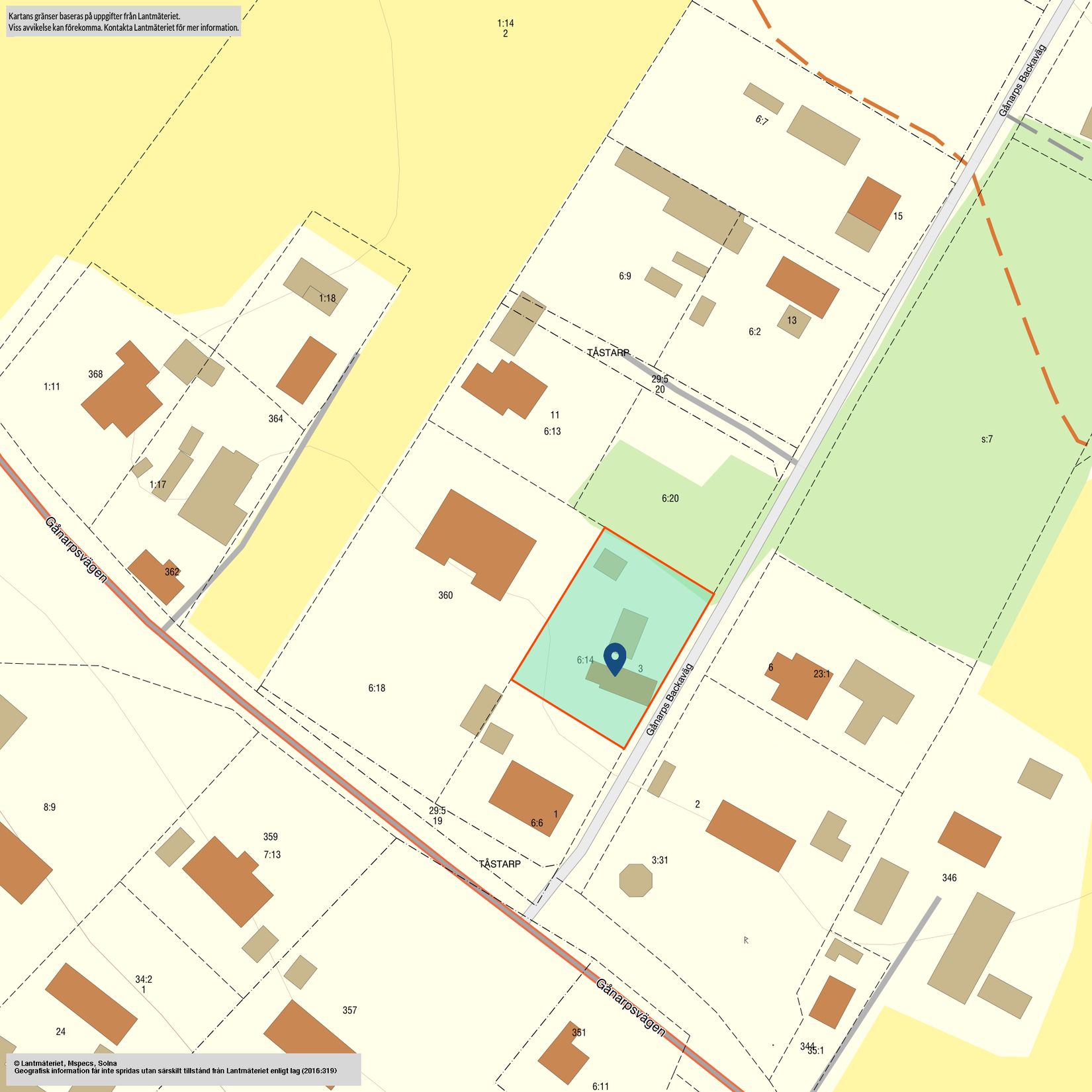 Villa, Gånarps backaväg 3, Gånarp, Ängelholm