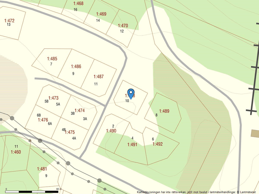 Tomt, Lovsångsslingan 10, Härjedalen