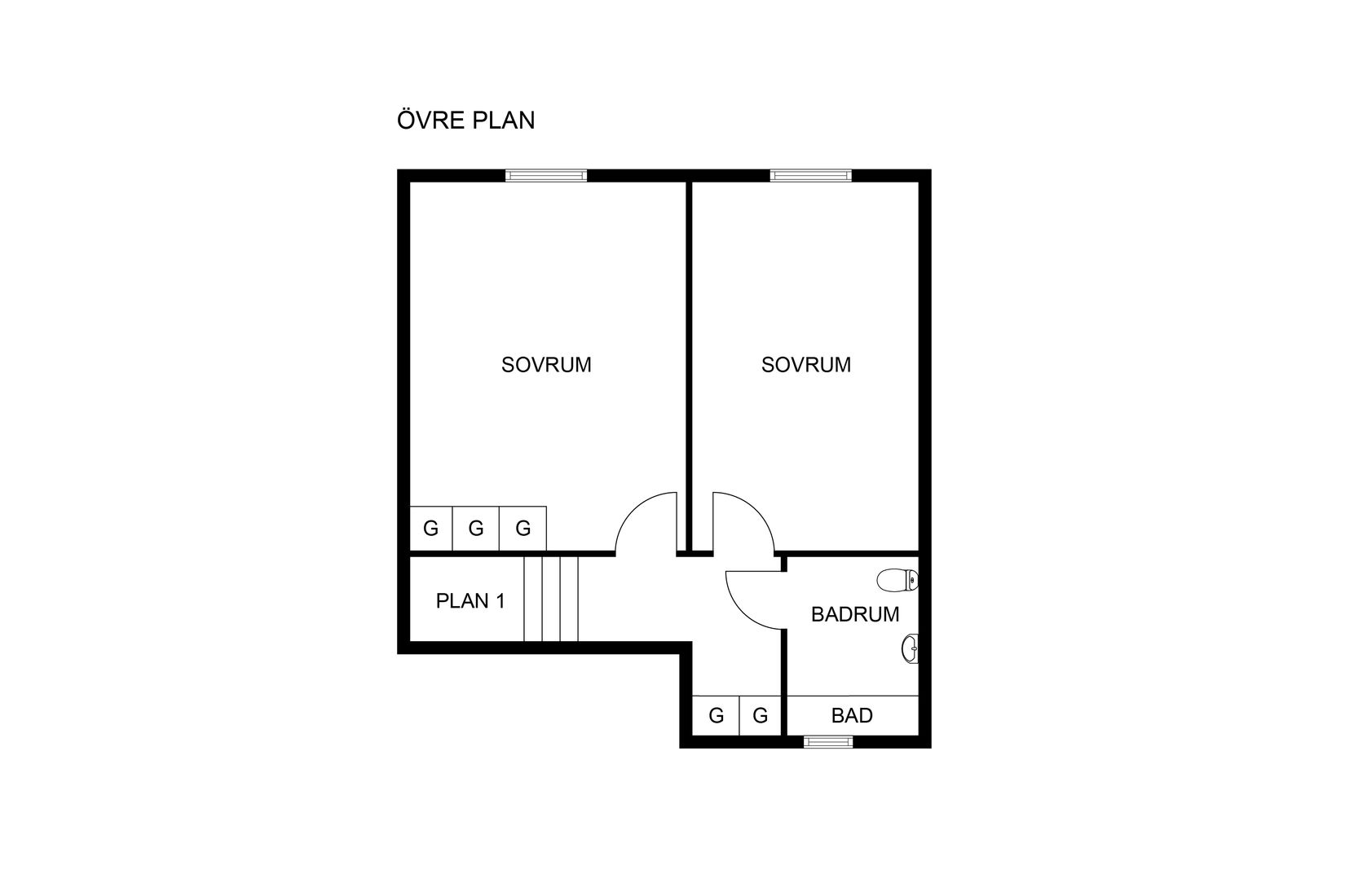 Villa, Radhus, Skillnadsgatan 8D, Lilla Edet Centrum, Lilla Edet