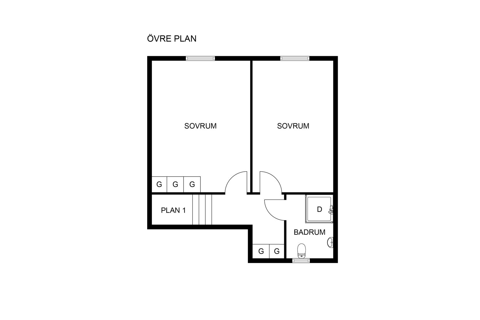 Villa, Radhus, Skillnadsgatan 10B, Lilla Edet Centrum, Lilla Edet