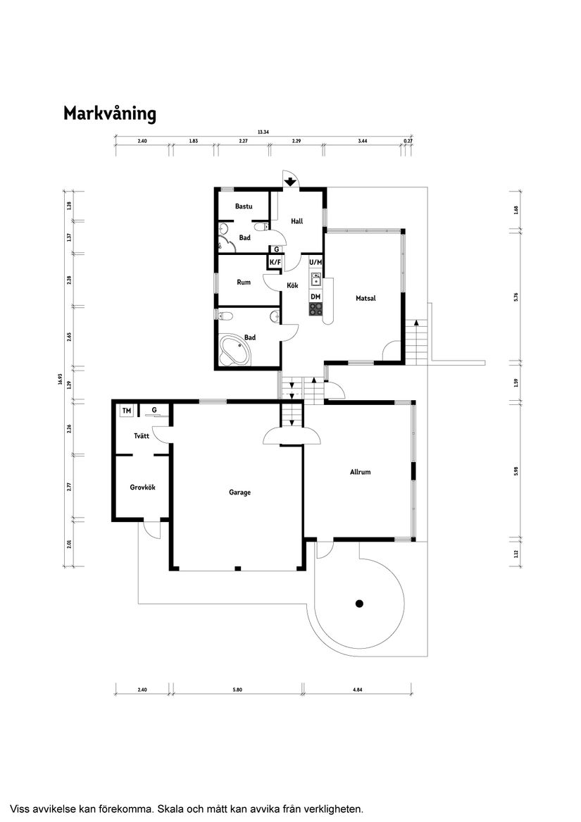Villa, Dalagårdsvägen 36, Kungsbacka