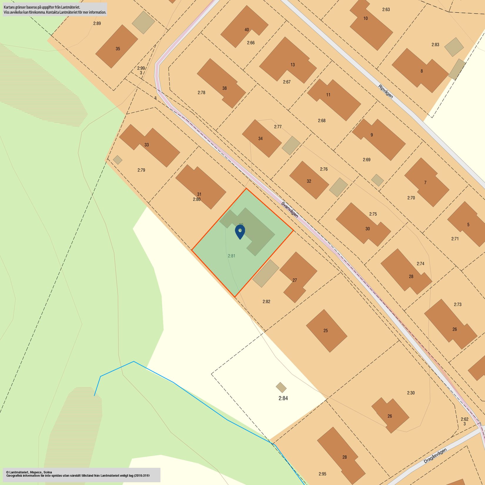 Villa, Svanvägen 29, Ekås, Borås