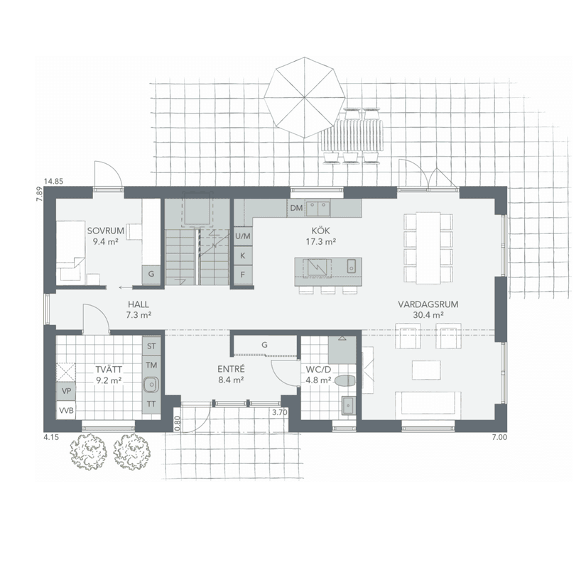 Tomt, Bofinksvägen 12A, ÅHUS -Täppet, Kristianstad