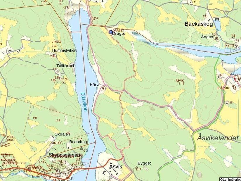 Fritidshus, Draget 1, Åsvikelandet - Tjust Skärgård, Valdemarsvik