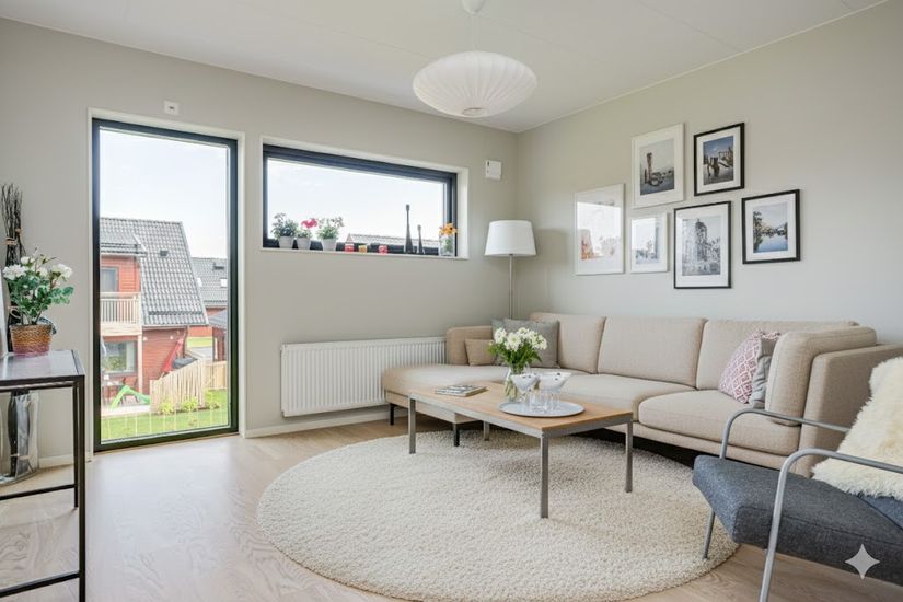 Bostadsrätt, Radhus, Lia Nils väg 14B, Glommen, Falkenberg