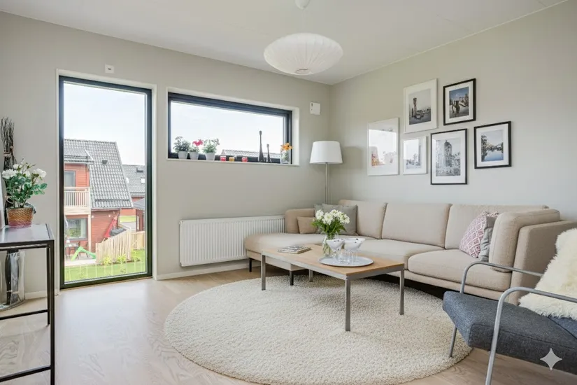 Bostadsrätt, Radhus, Lia Nils väg 14B, Glommen, Falkenberg