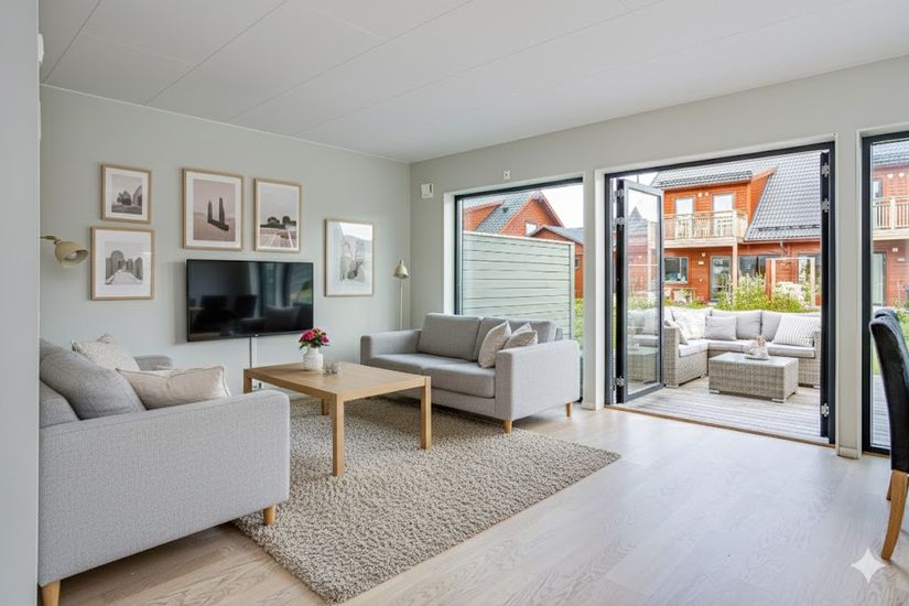 Bostadsrätt, Radhus, Lia Nils väg 14B, Glommen, Falkenberg