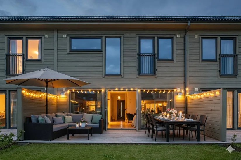 Bostadsrätt, Radhus, Lia Nils väg 14B, Glommen, Falkenberg