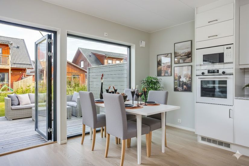 Bostadsrätt, Radhus, Lia Nils väg 14B, Glommen, Falkenberg