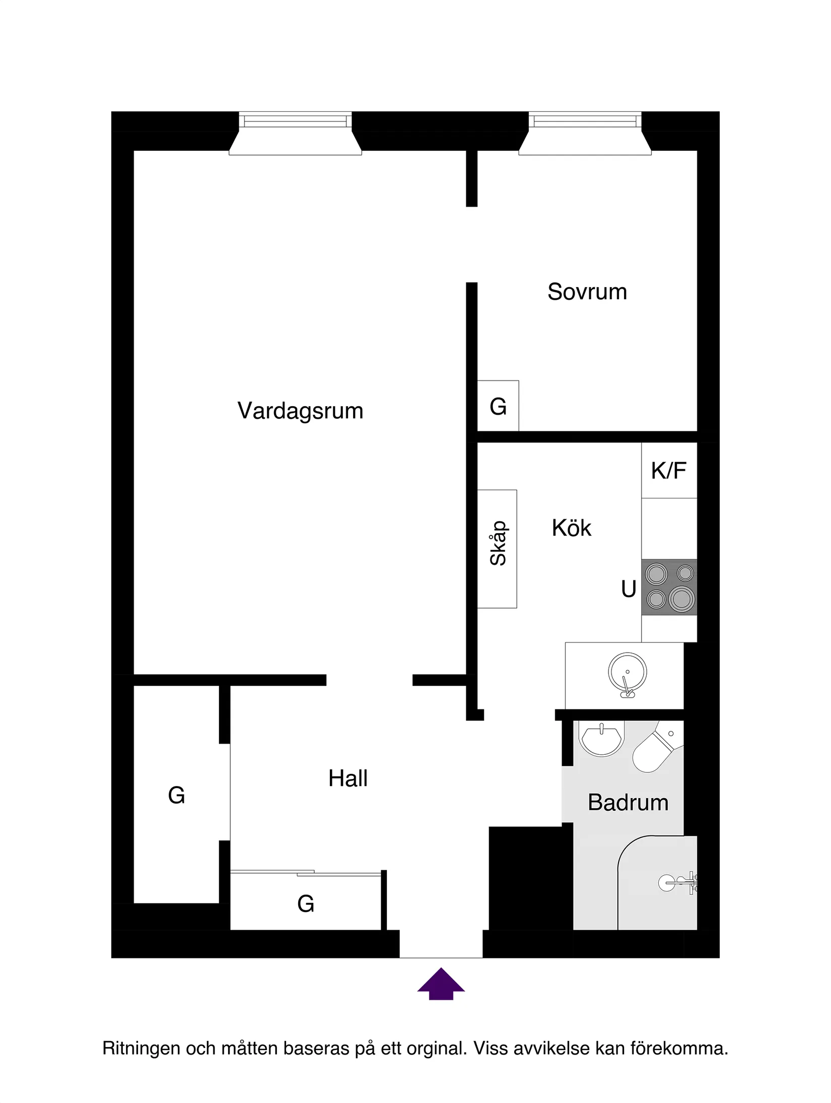 Bostadsrätt, Marielundsgatan 3C, Fålhagen, Uppsala