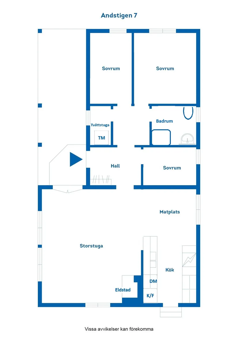 Fritidshus, Andstigen 7, Bränntorp, Finspång