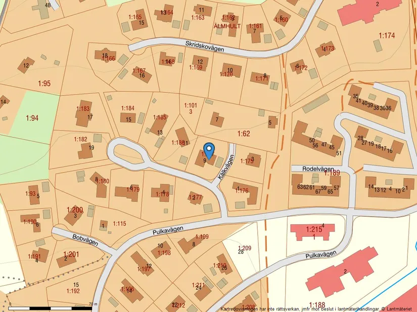 Villa, Kälkvägen 9, Hindås, Härryda