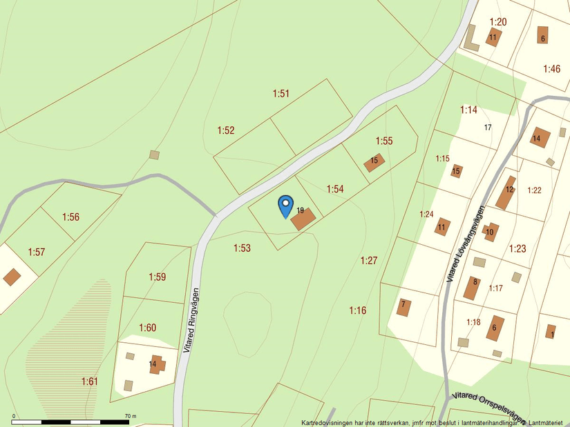 Villa, Vitared Ringvägen 19, Hökensås, Tidaholm