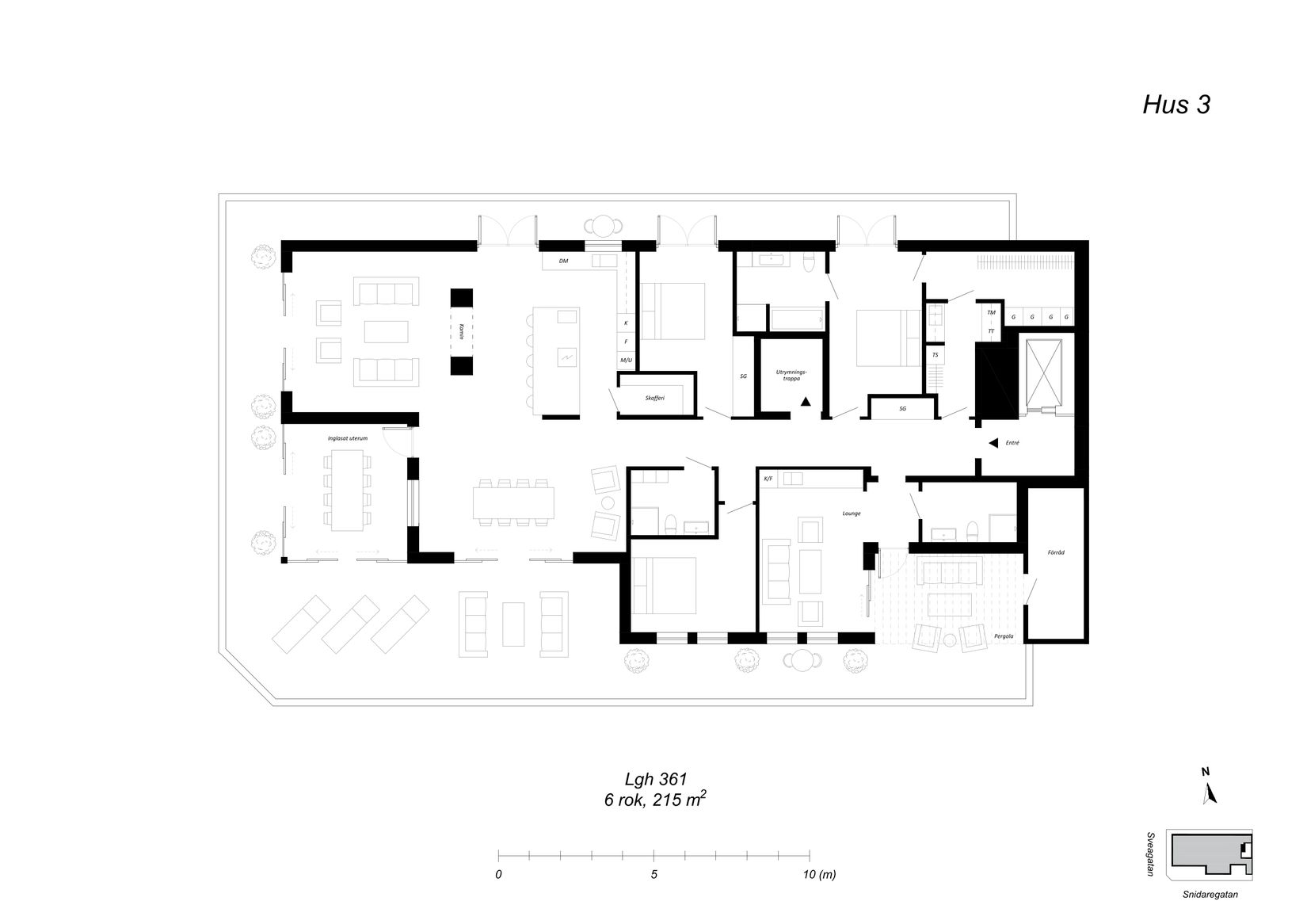 Bostadsrätt, Snidaregatan 5, Centrum, Varberg
