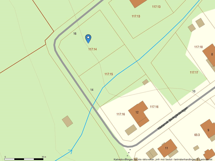 Tomt, Västanvik Skrikgärdsvägen 16, Västanvik, Leksand