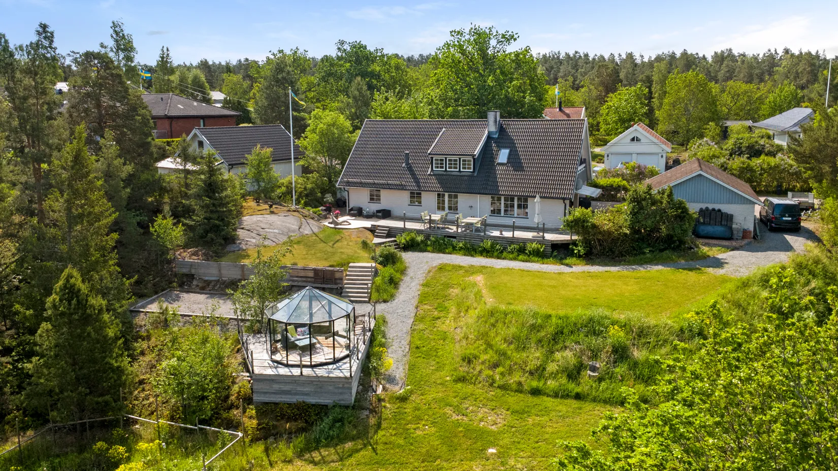 Villa, Ekåsen 14, Skeppsdalsström, Värmdö