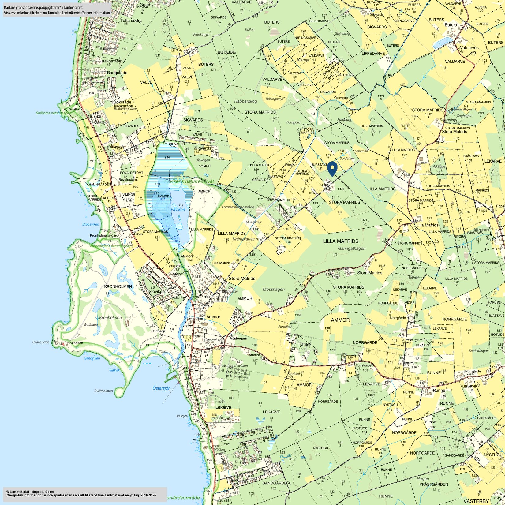 Tomt, Sanda Bjästavs 110, Tomt B, Sanda - Västra Gotland, Gotland