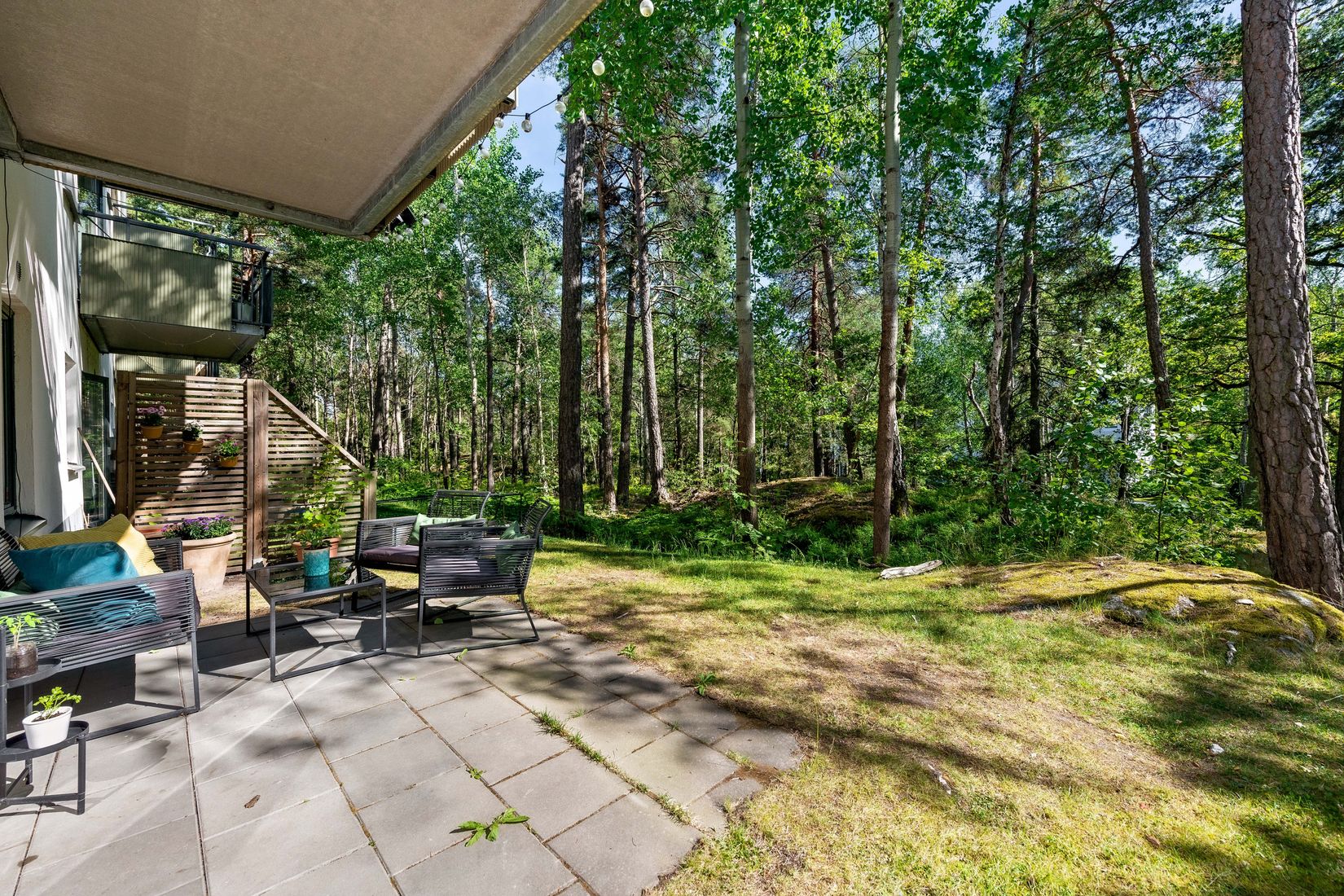 Bostadsrätt, Korintvägen 11, Uteplats, Hökarängen, Stockholm