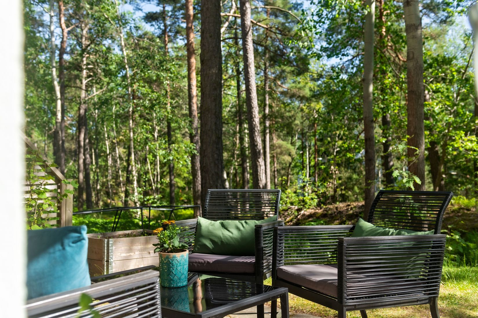 Bostadsrätt, Korintvägen 11, Uteplats, Hökarängen, Stockholm