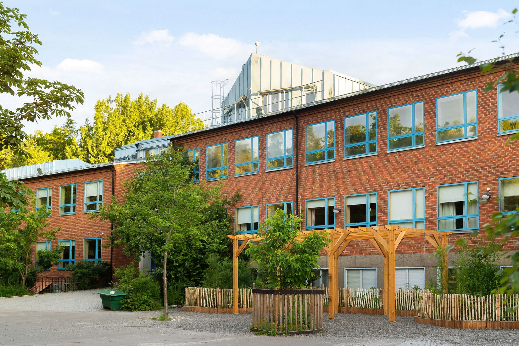 Bostadsrätt, Korintvägen 11, Uteplats, Hökarängen, Stockholm