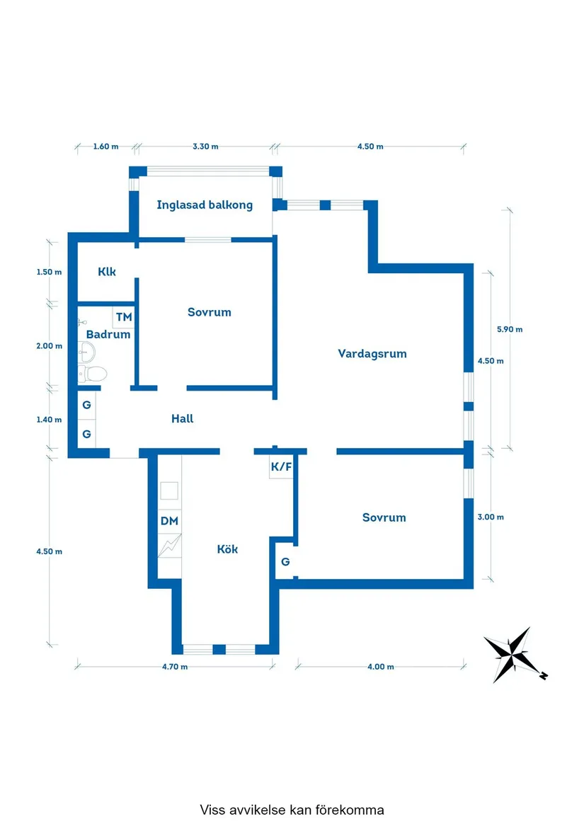 Bostadsrätt, Fiskaregatan 6A, Västra Gärdet, Falkenberg