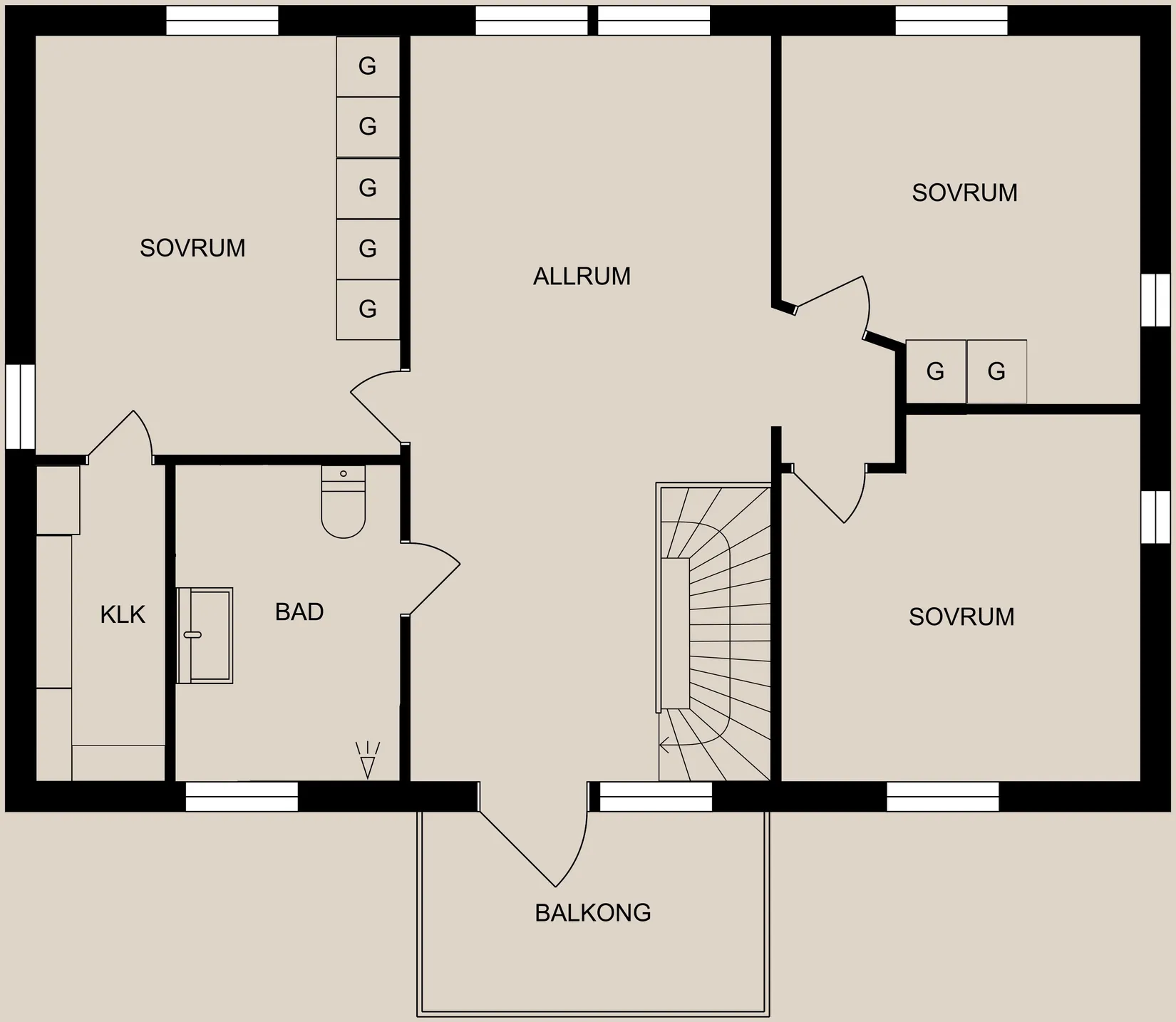 Villa, Korngatan 12, Rambodal, Norrköping