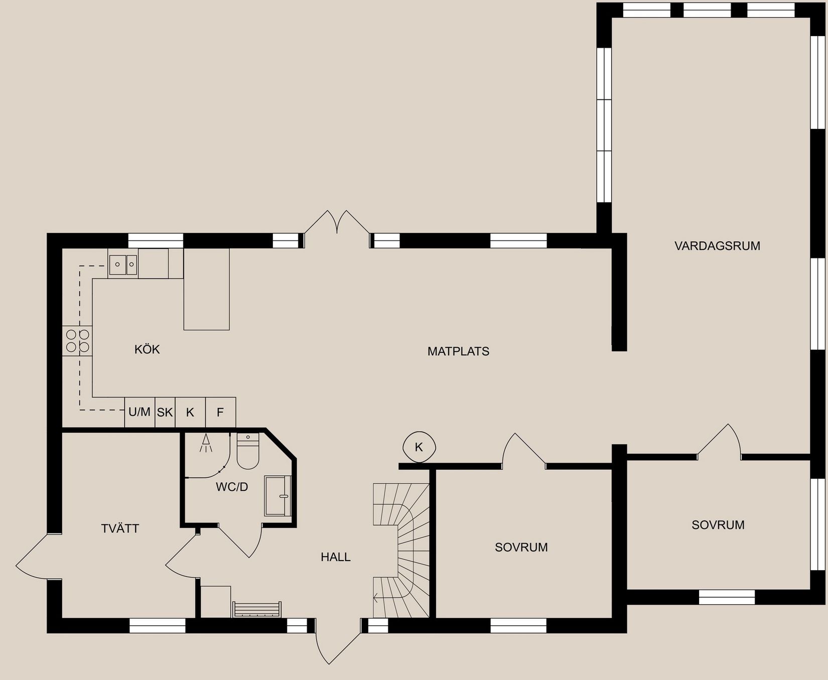 Villa, Korngatan 12, Rambodal, Norrköping