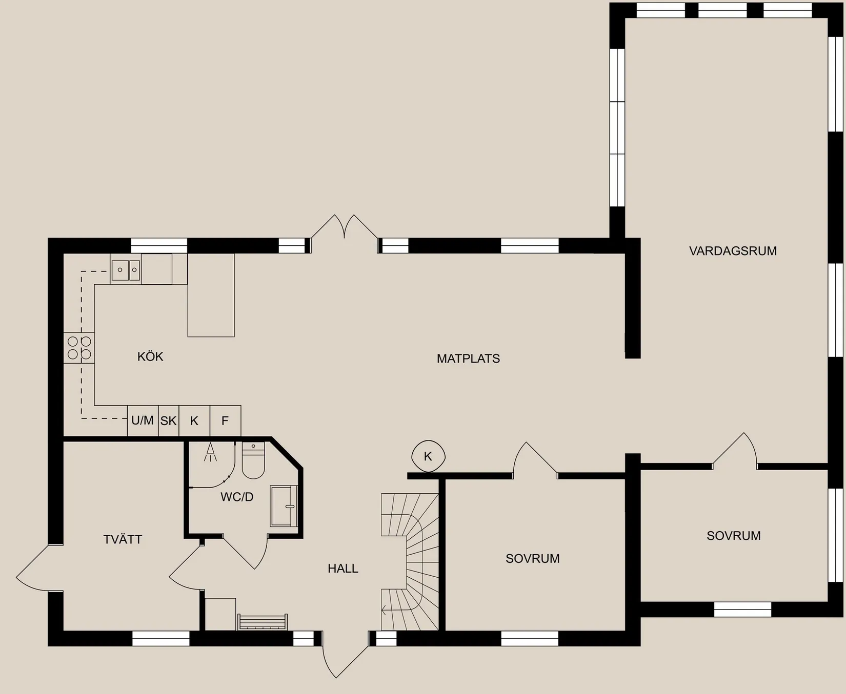 Villa, Korngatan 12, Rambodal, Norrköping