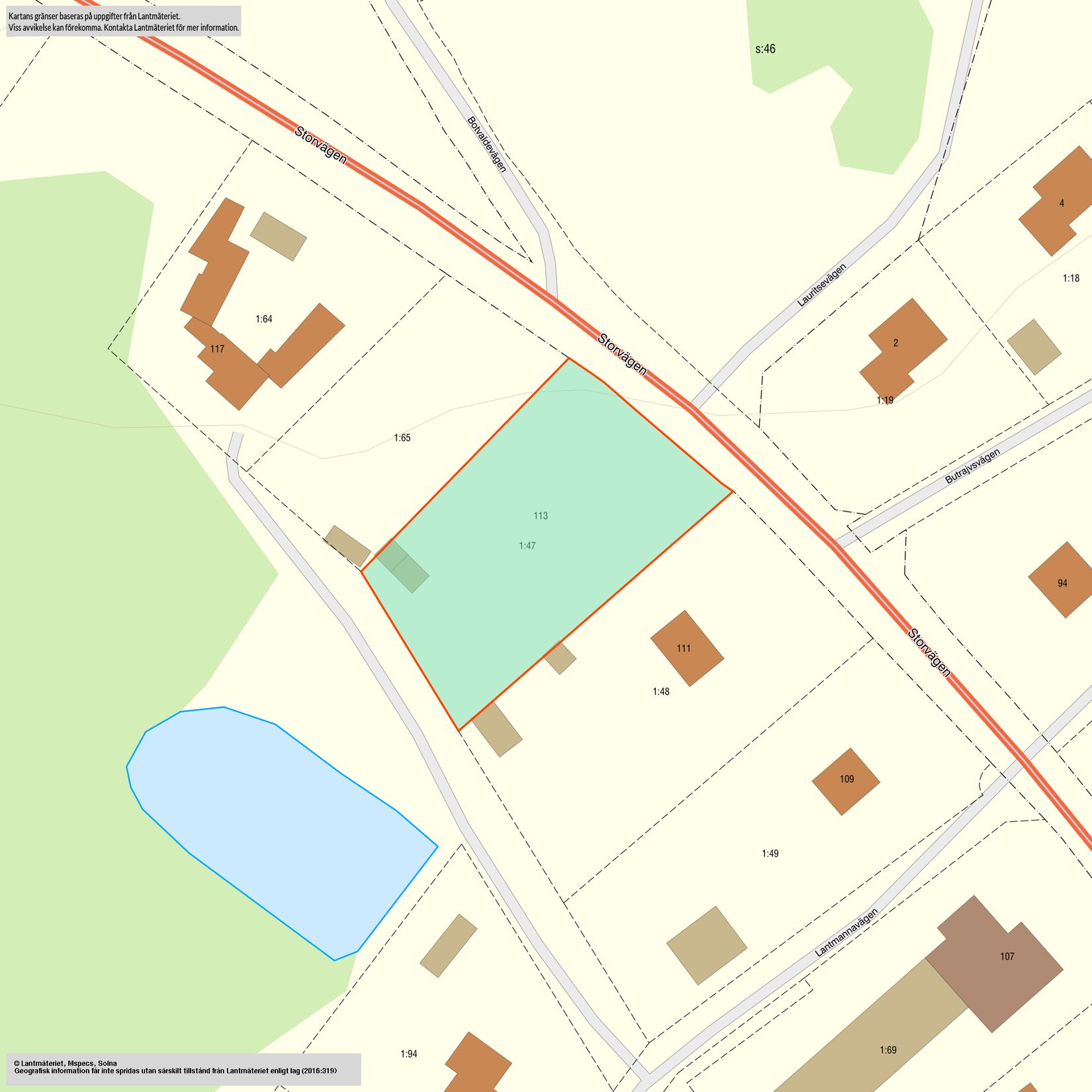 Tomt, Storvägen 113, Ljugarn - Sydöstra Gotland, Gotland
