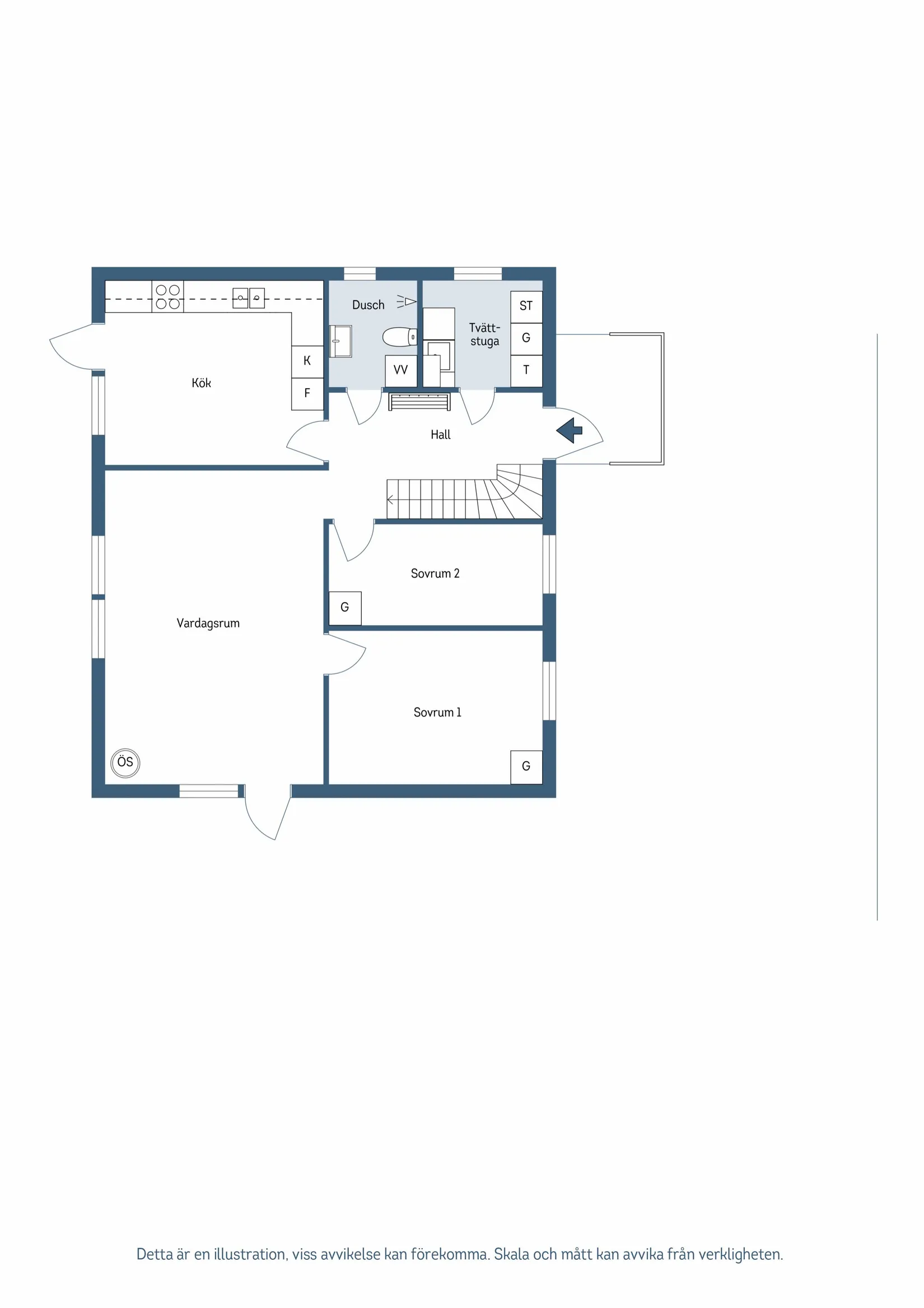 Villa, Myrstigen 7, Östhammar