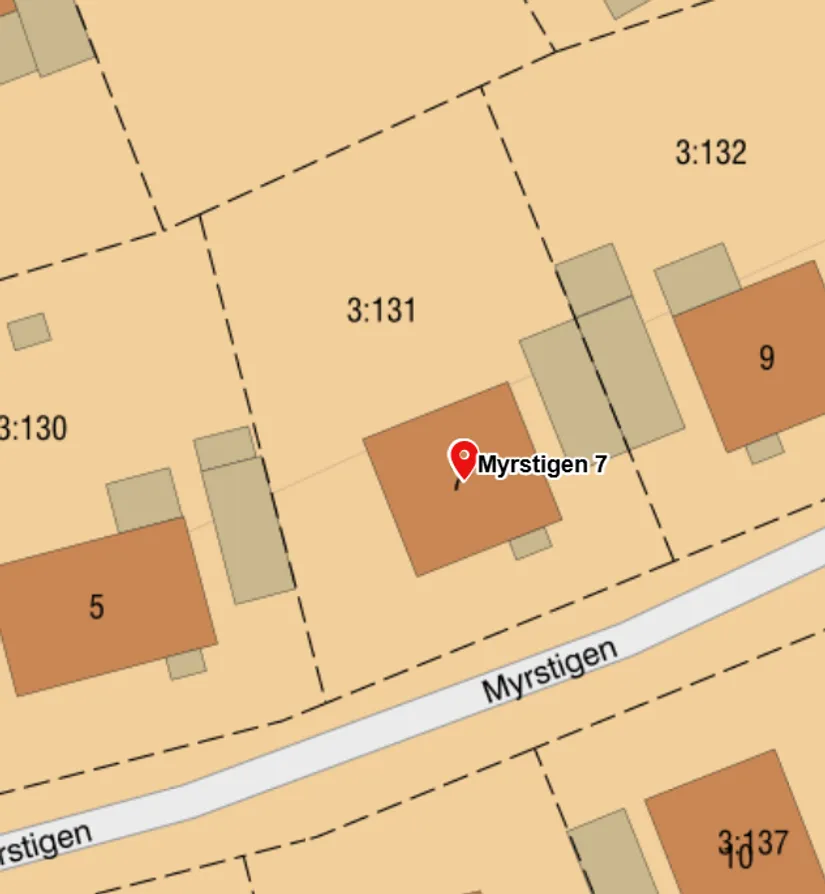 Villa, Myrstigen 7, Östhammar