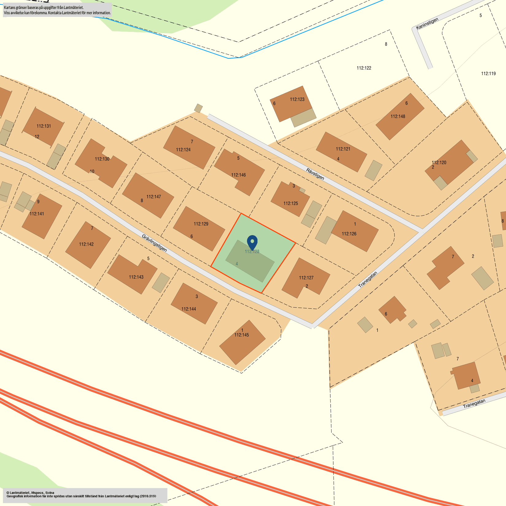 Villa, Grävlingstigen 4, Grytevad, Åstorp