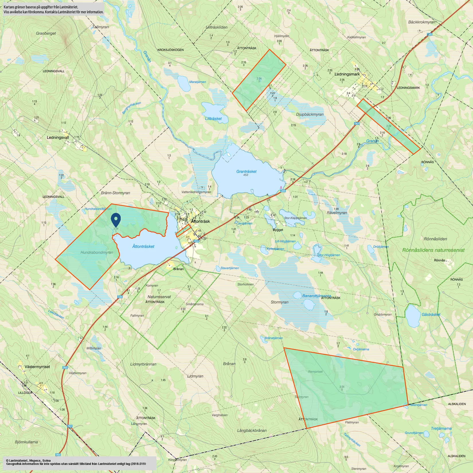 Gård/Skog, Åttonträsk, Åttonträsk, Lycksele