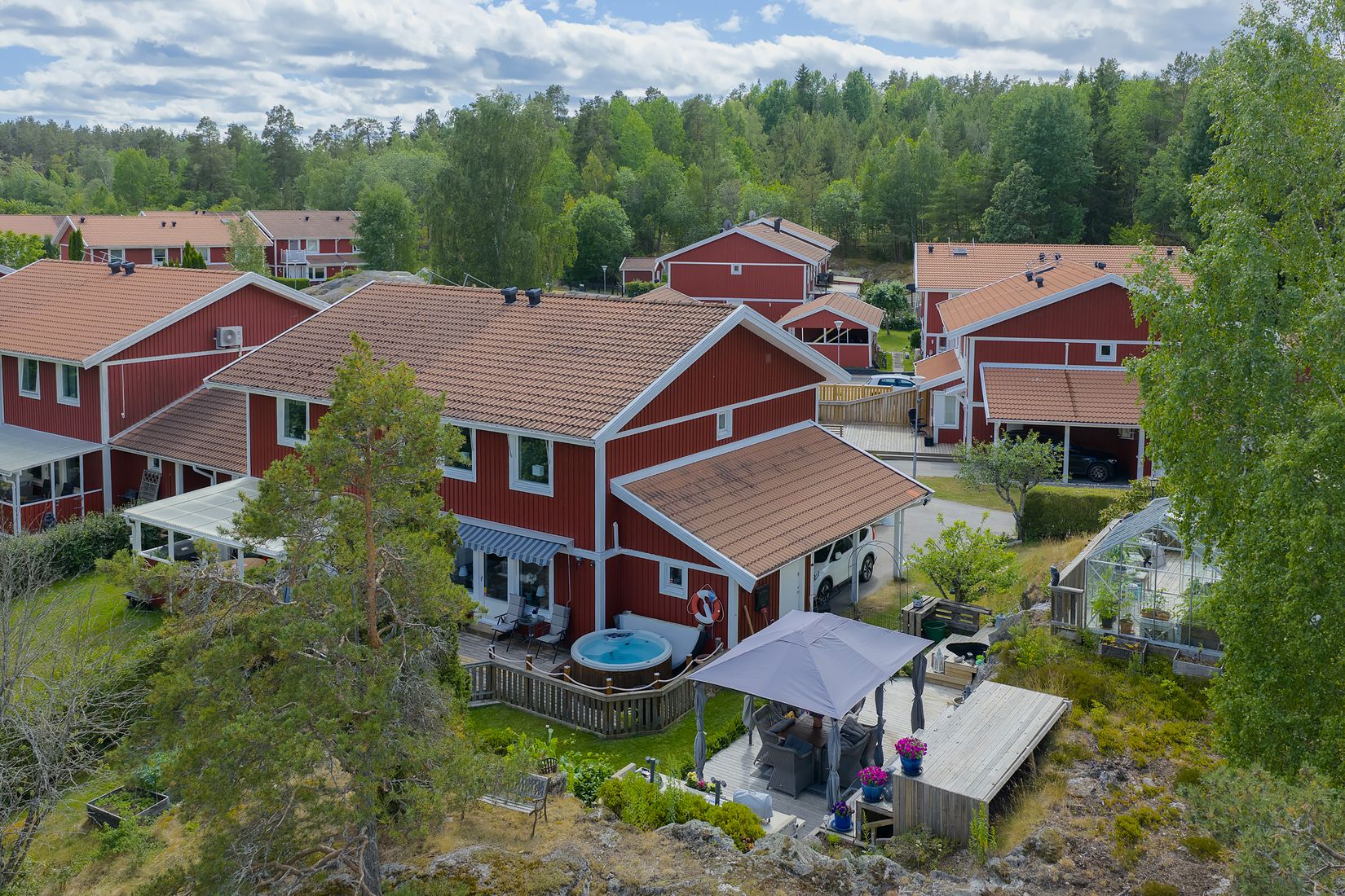 Radhus, Trågstigen 60, Huddinge - Kästa, Huddinge
