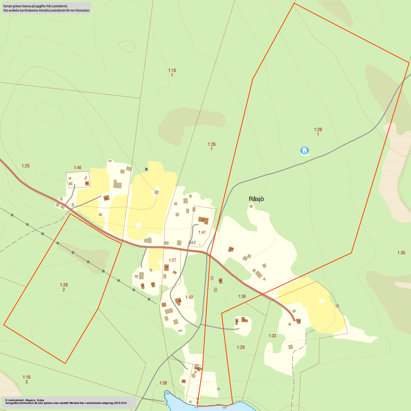 Gård/Skog, Råsjö 126, Ånge