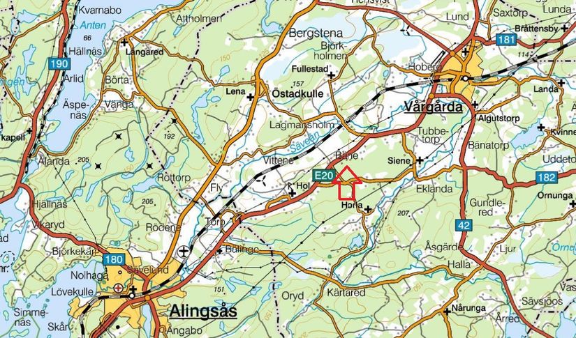 Villa, Bäne Hagaberg, Vårgårda